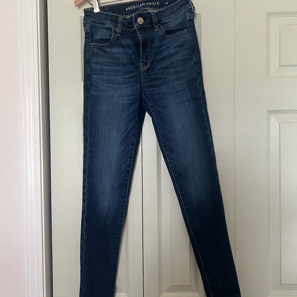 American Eagle Outfitters Blue Skinny Jeans